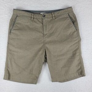 Carbon 2 Cobalt Shorts Mens 36 Gray Brown 9" Inseam Casual Chino‎ Preppy Aztec